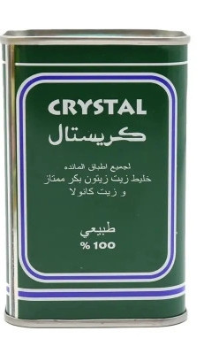 روغن زیتون فرابکر کریستال Crystal بدون بو حجم 2 لیتری (اسپانیایی)