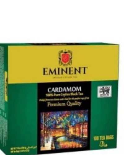 چای کیسه ای هل دار امیننت (Cardamom) 100 عددی اورجینال