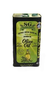 روغن زیتون اس جی SPANISH GREEN فرابکر 4 لیتری (اورجینال)