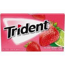 آدامس تریدنت (Trident) لیمو توت فرنگی بدون شکر میوه ای