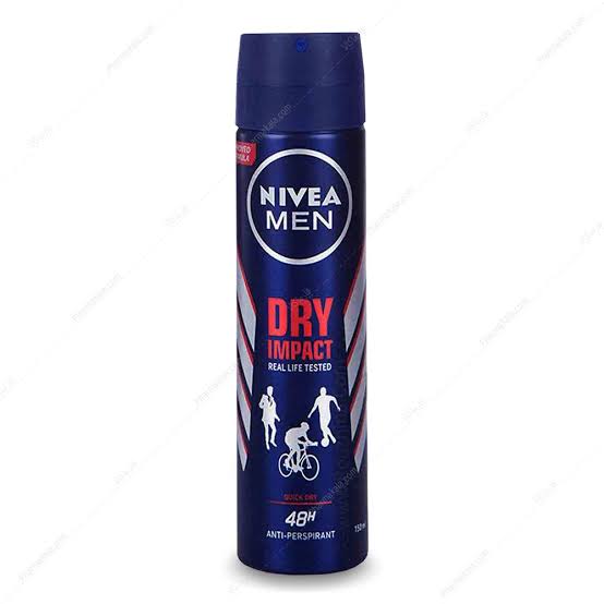 اسپری مردانه نیوا 72 ساعته Dry Impact حجم 200 میل