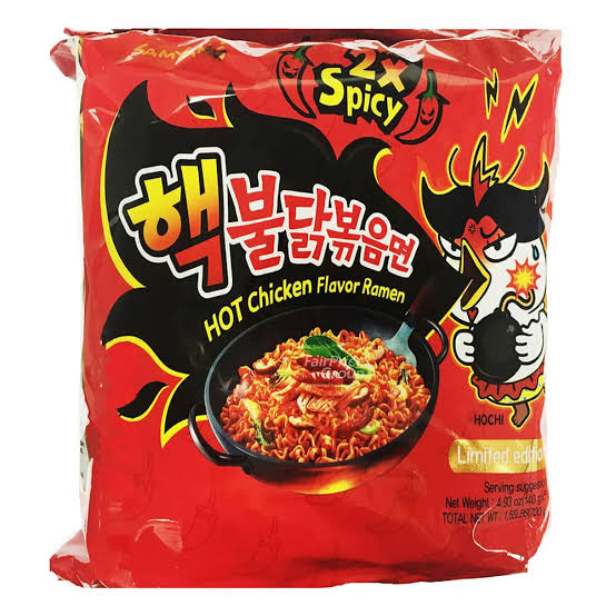 نودل کره ای سامیانگ مدل spicy2 (طعم تند)