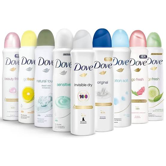 اسپری ضد تعریق داو Dove مدل Invisible Dry